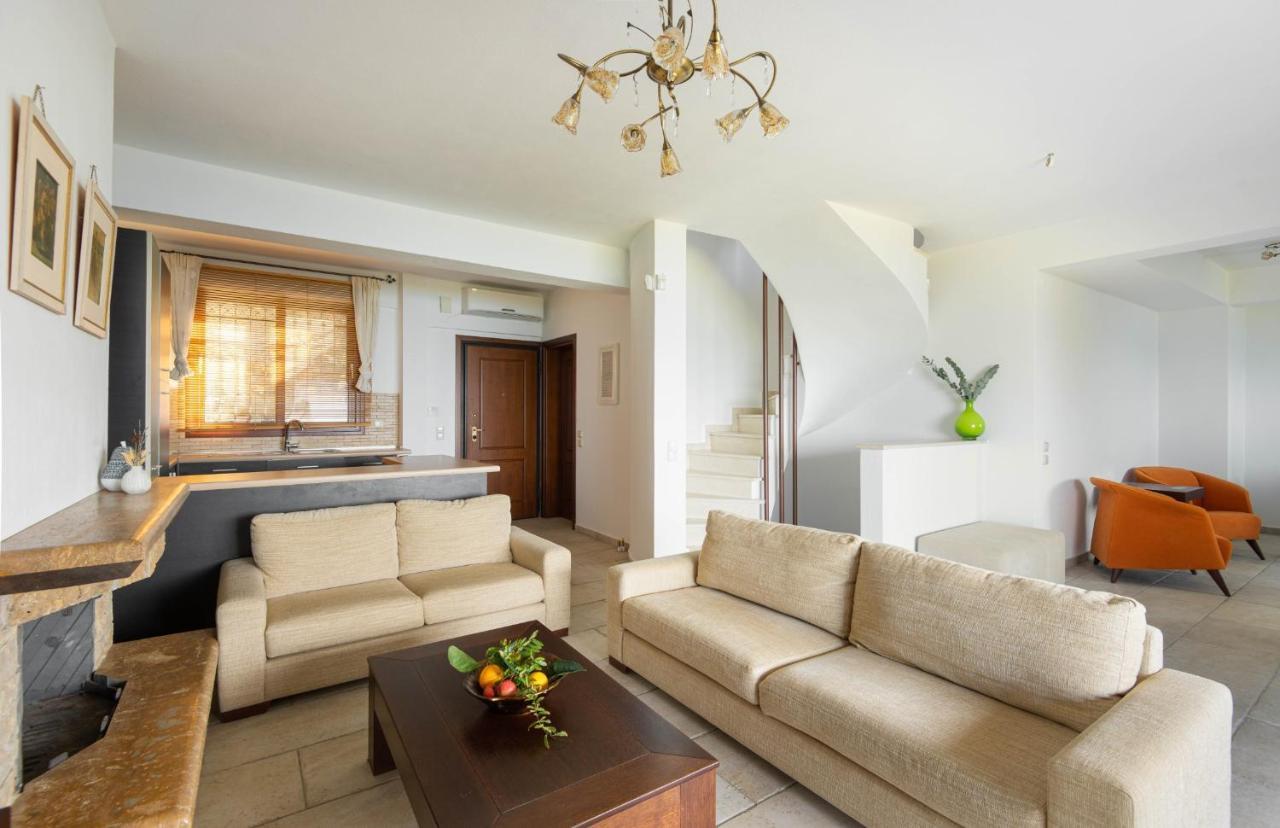 Seagrove, Beachfront Villa In Possidi #Feelslikehome Skála Foúrkas Exterior foto